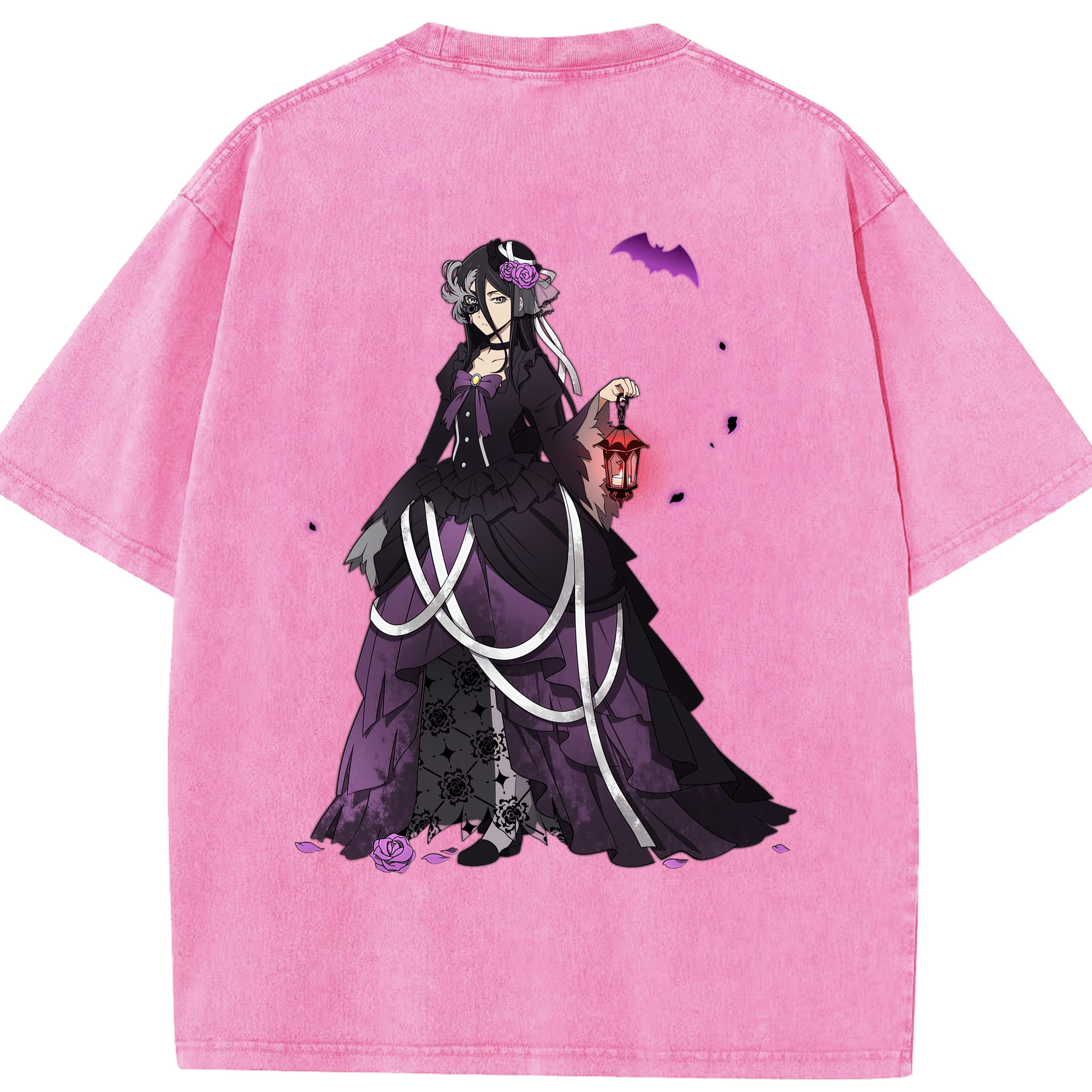 （画像用） 文豪ストレイドッグス Bungo Stray Dogs 綿100% ヴィンテージ風 半袖Tシャツ（背面プリント）